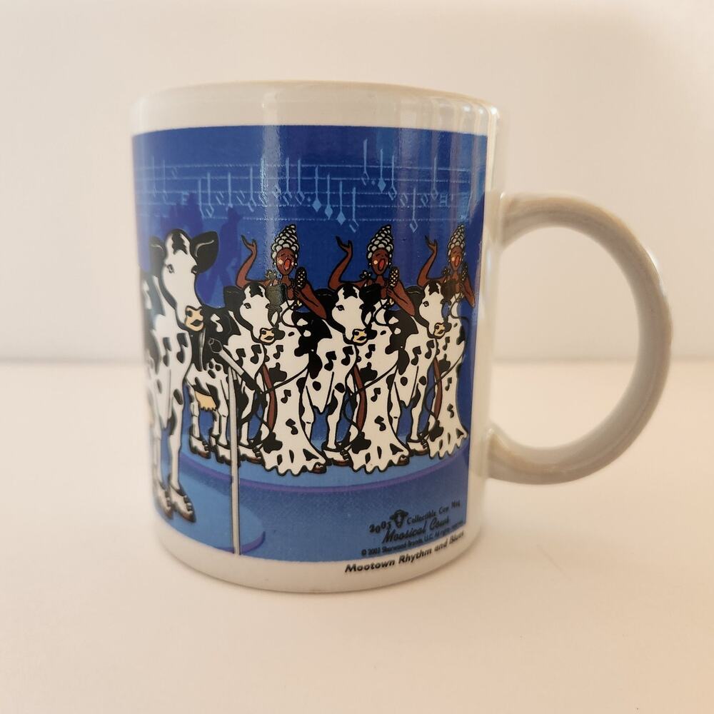 Vintage Cow Mug 2003 Sherwood Moosical Cows